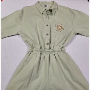 Rio Inc Women's Green Short Sleeve Shorts Romper (Size - See Measurements)
